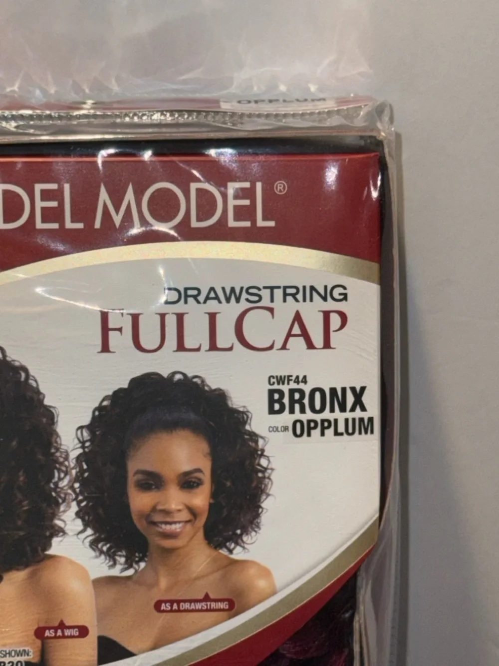 Model Model Drawstring Fullcap BRONX CWF44 Color OPPLUM - Picture 5 of 9
